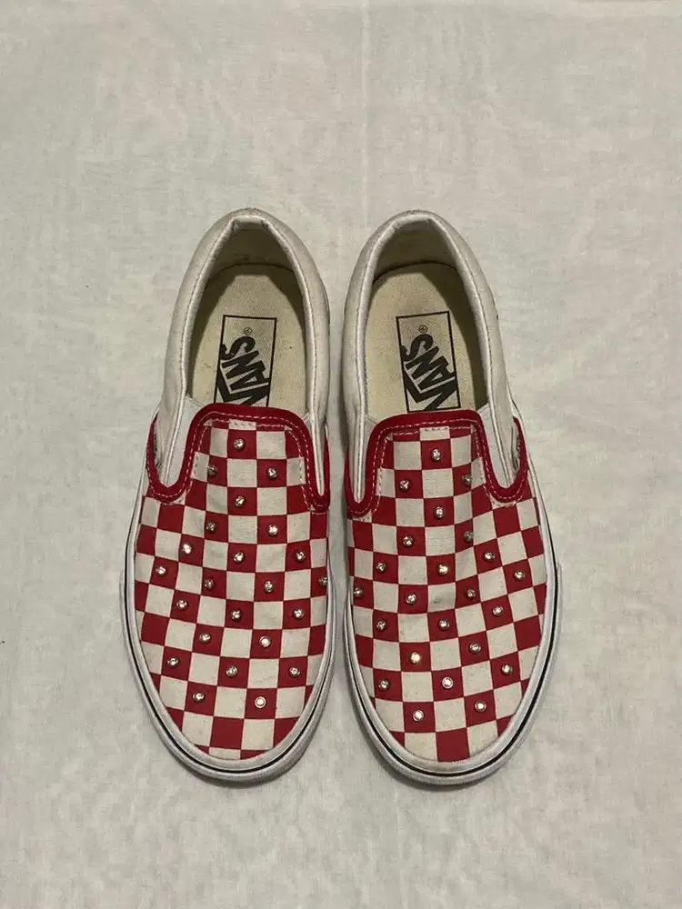 Preloved vans rhinestone