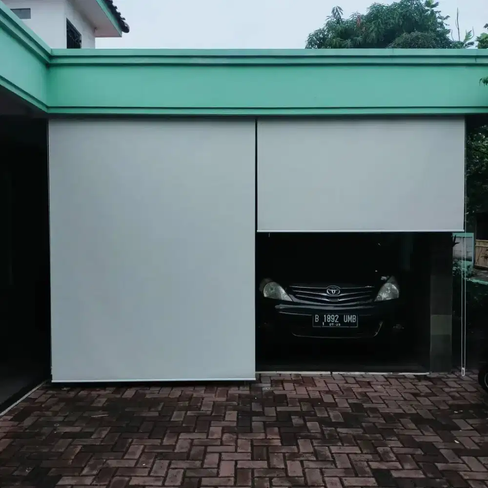 Tirai Gulung Outdoor | Gorden Minimalis | Wallpaper