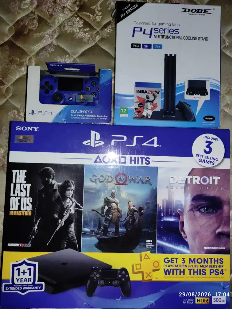 Dijual sepaket xioami tv & tv LG 32LD310 dan ps4 slim