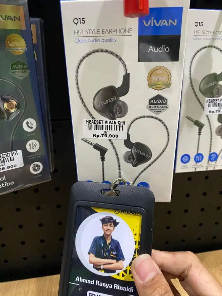 HEADSET VIVAN Q15 | ATLANTIS DAHSYAT