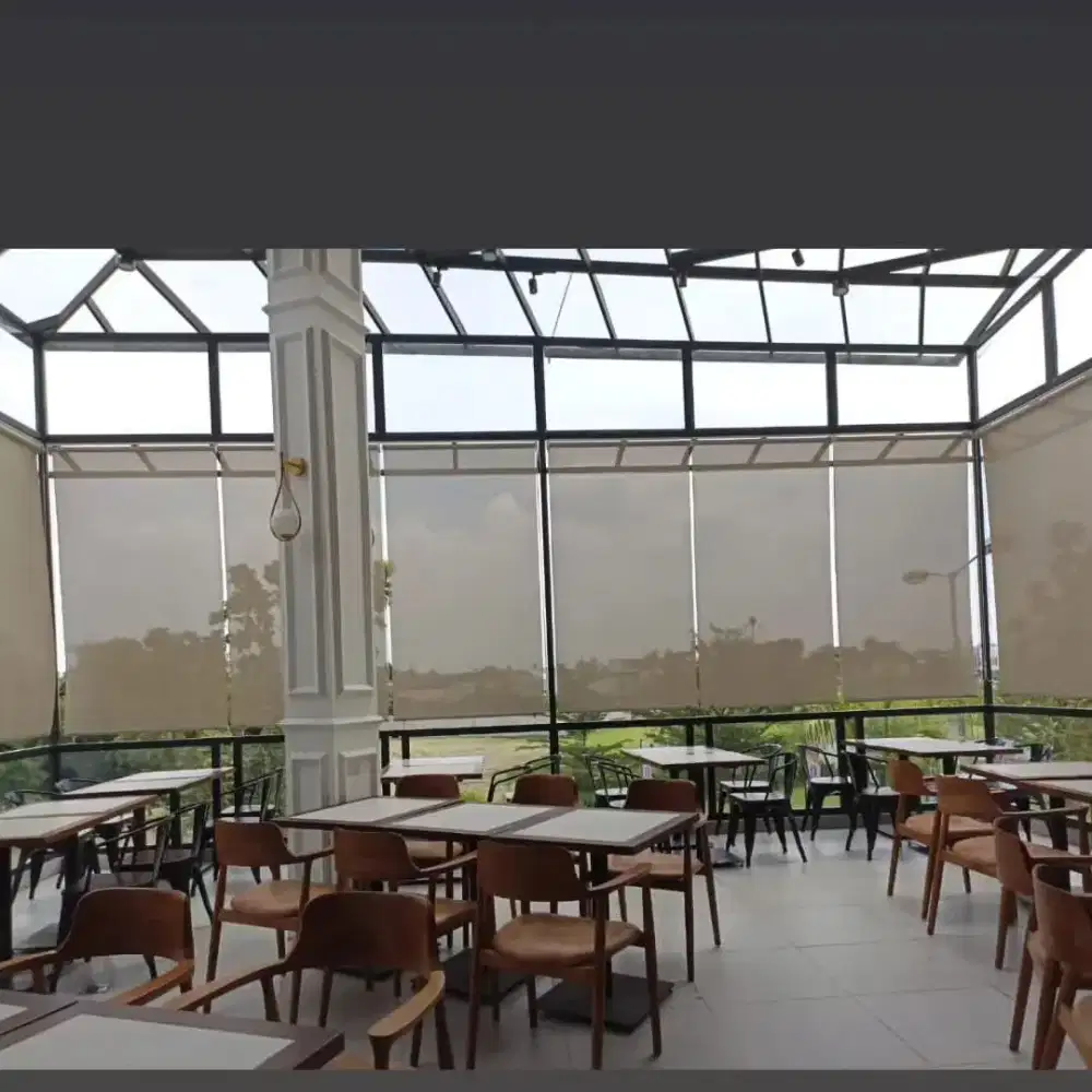 Jual Roller Blind outdoor | Gorden Custom | Wallpaper dinding |