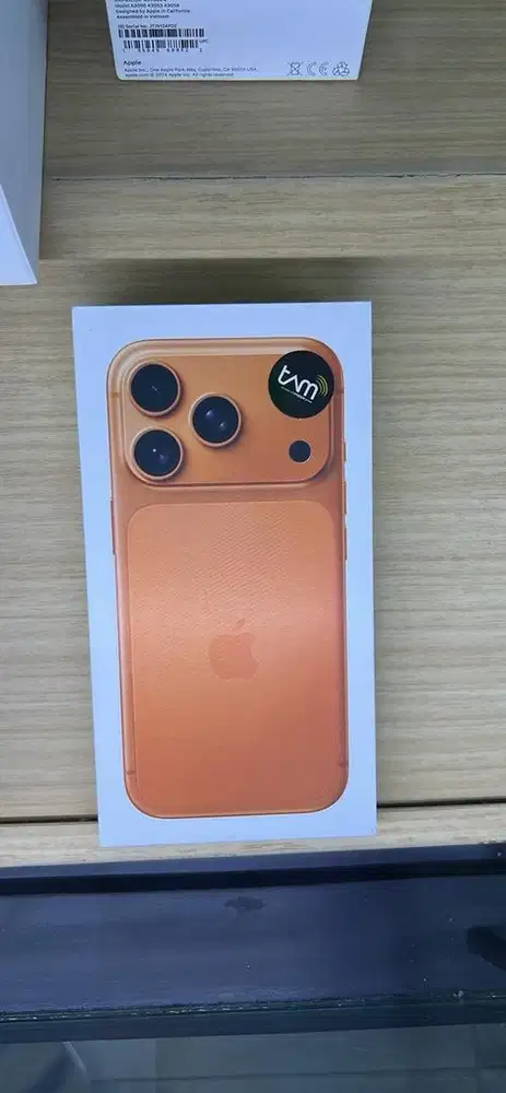 IPHONE 17 PRO 512GB ORANGE BARU GARANSI IBOX