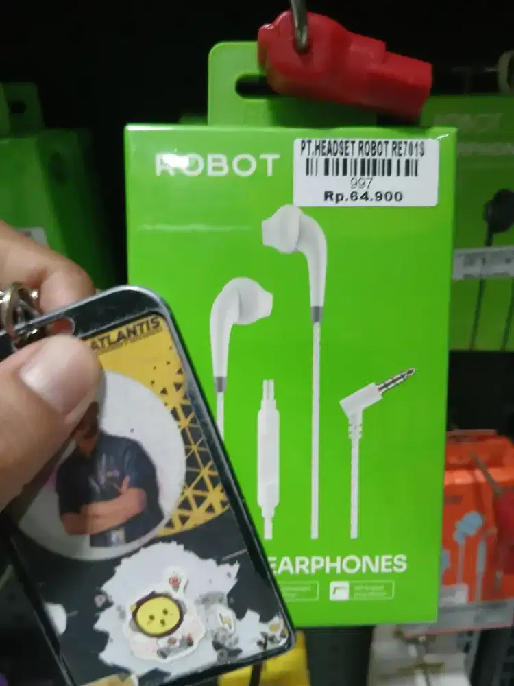 HEADSET ROBOT RE701S
ATLANTIS DAHSYAT