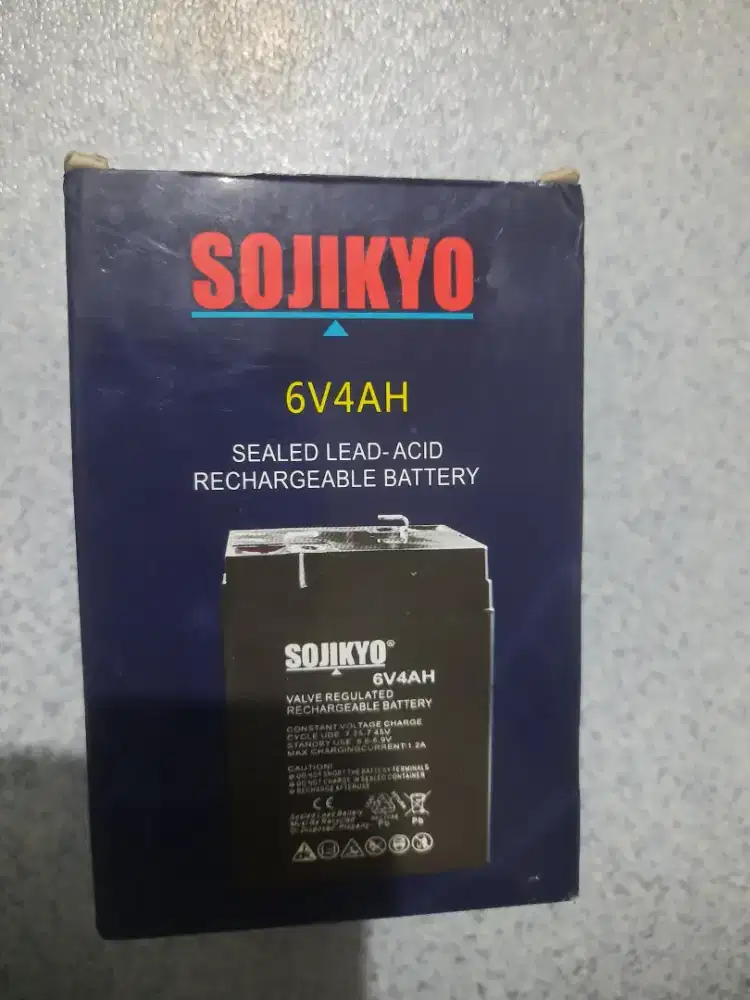 Baterai kering Sojikyo 6V 4AH