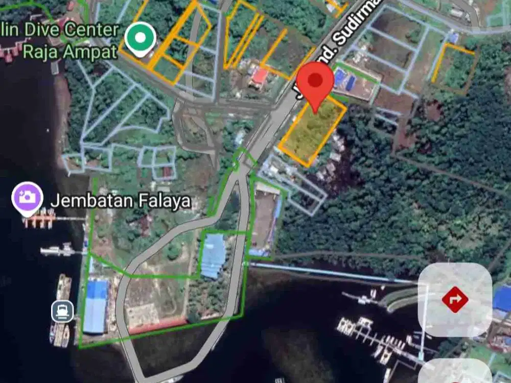 Jual Tanah di Raja Ampat,Waesai 100 X 50