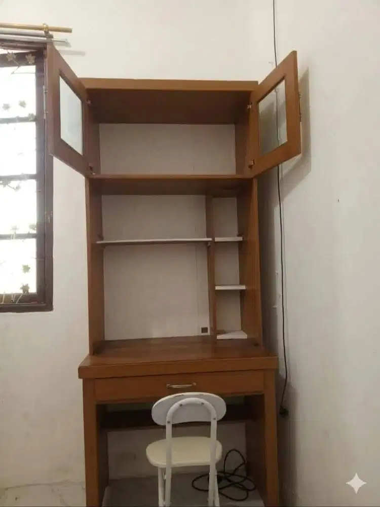 Meja belajar, bisa tempat buku , tempat skincare