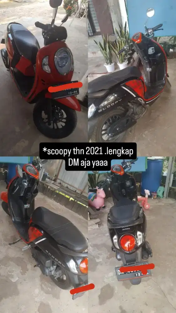 DIJUAL SCOOPY THN 2021 nego jgn sadis
