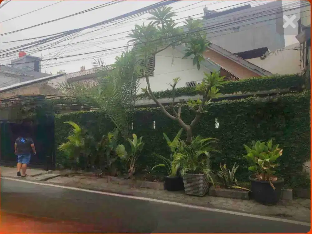 Rumah Murah Hitung Tanah LT 280m² di Harapan Mulia Jakarta Pusat