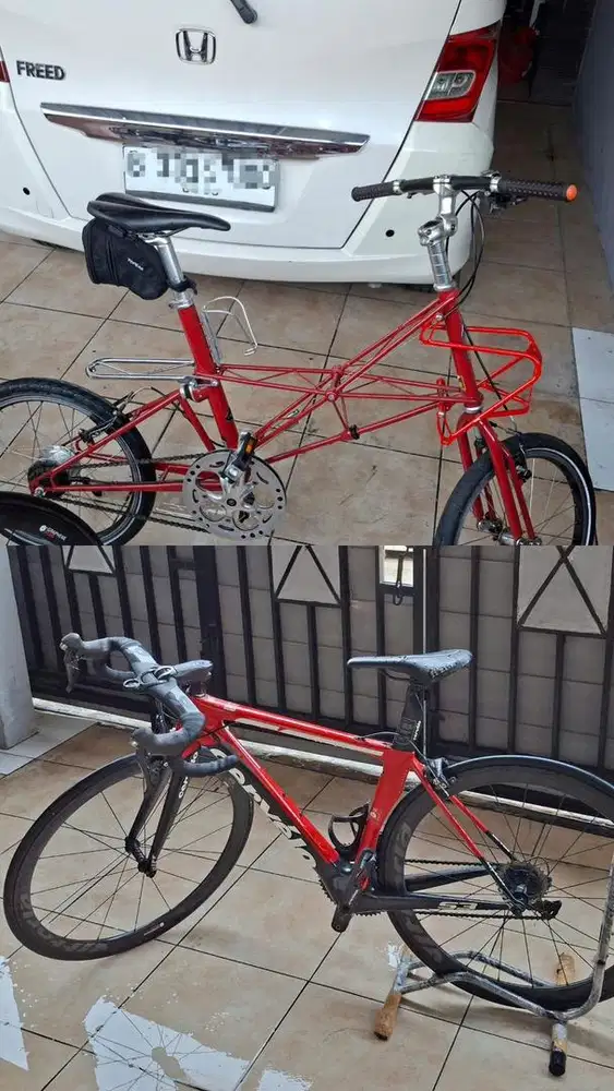 Sepeda cervelo dan Alex moulton speed