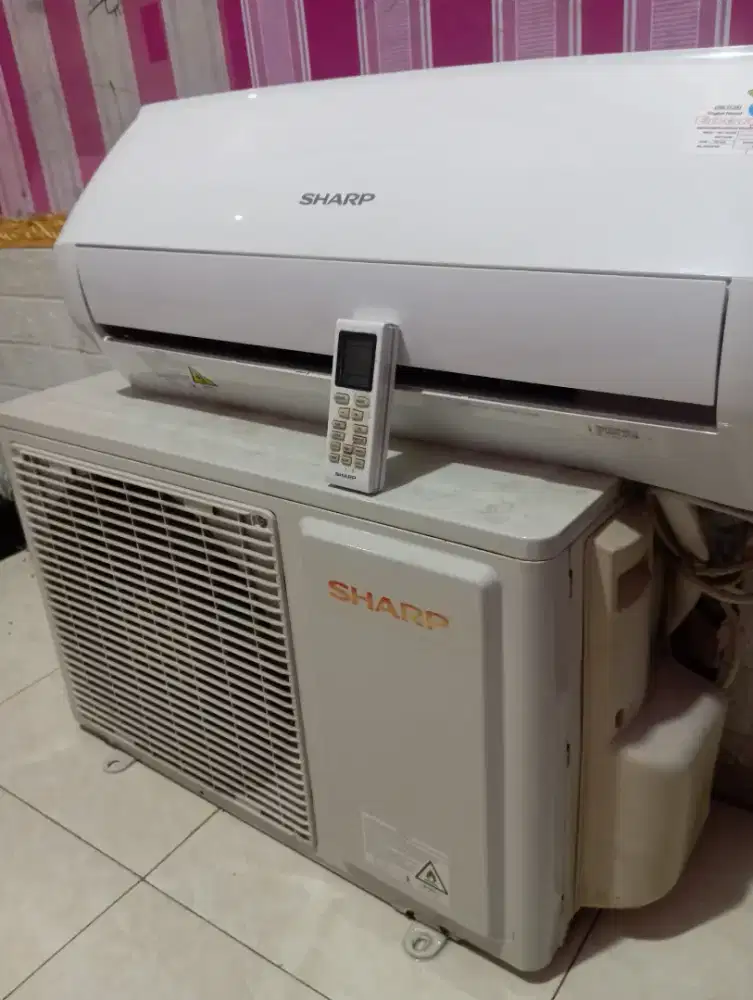 Jual AC Sharp ORI stengah pk + pasang