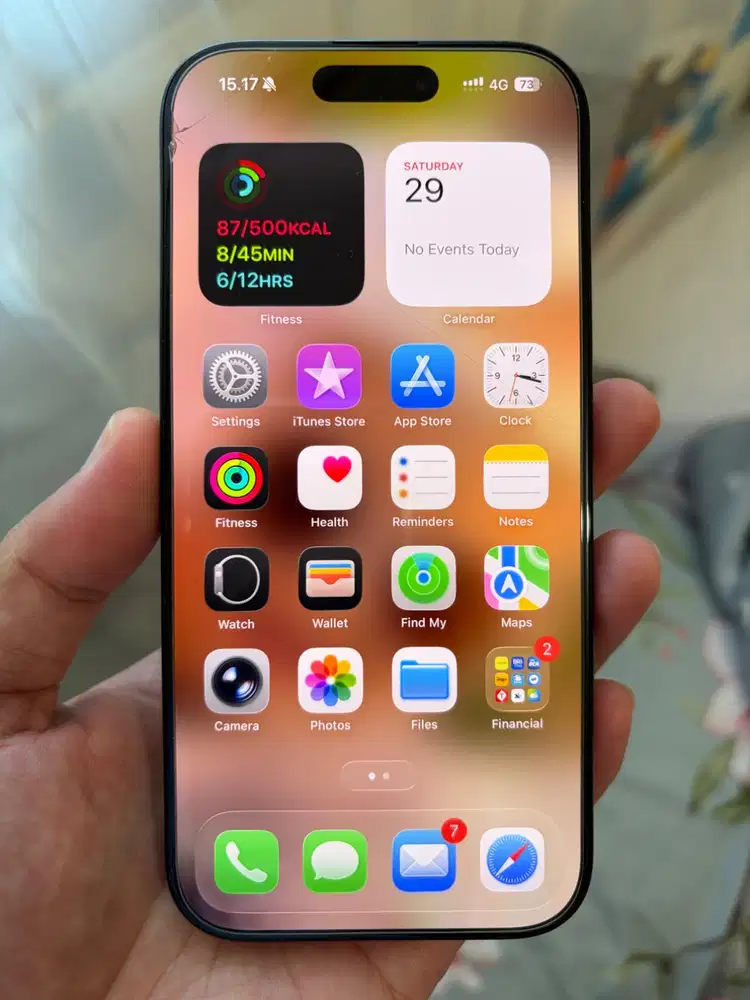 iPhone 16 Pro 256GB Black Second iBox Garansi
