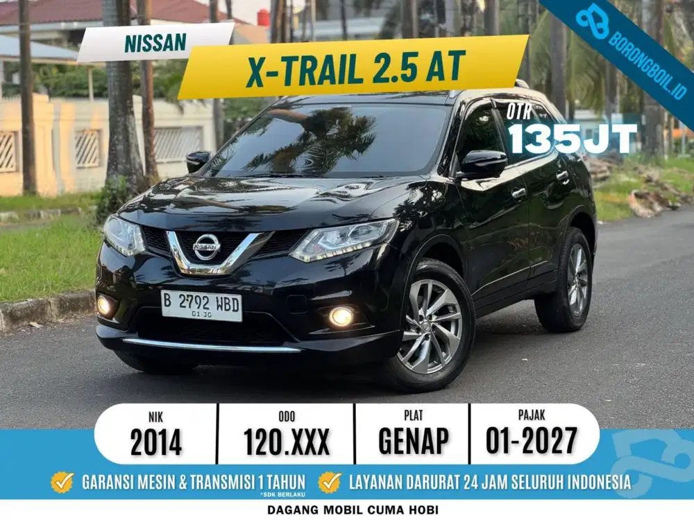 Nissan Xtrail 2.5 AT 2014 SIAP PAKAI
