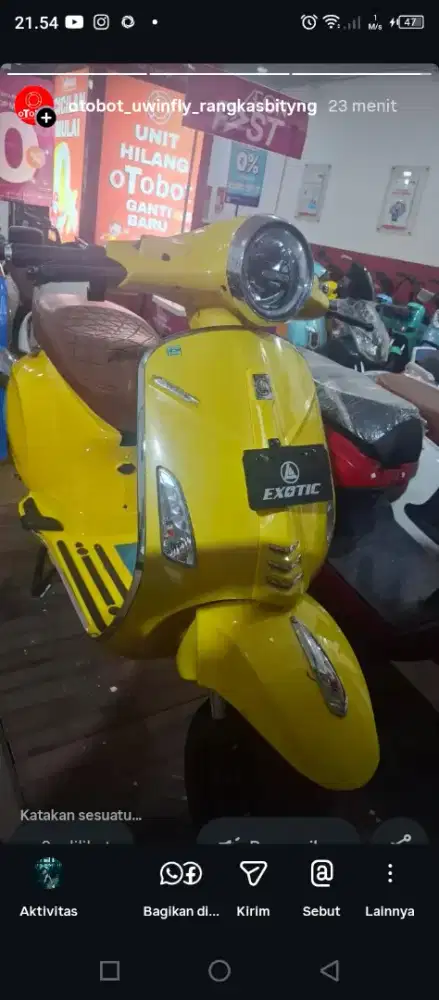 Sepeda listrik uwinfly