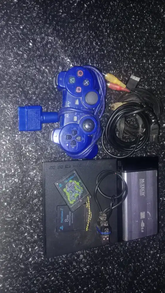 Jual PlayStation 2 slime bekas