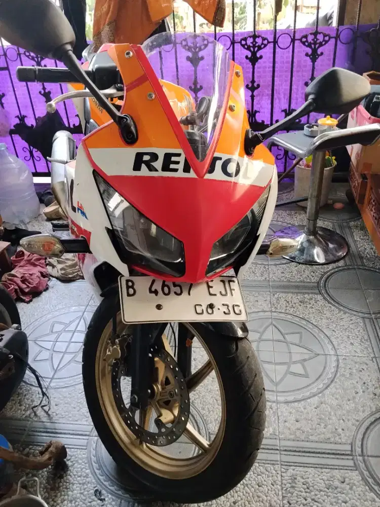 Honda CBR 2015 pajak hidup plat panjang kunci ada 2