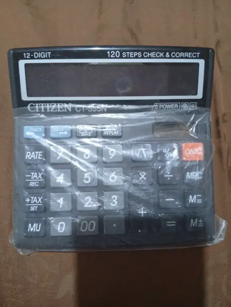 Kalkulator merek citizen tipe CT 555N