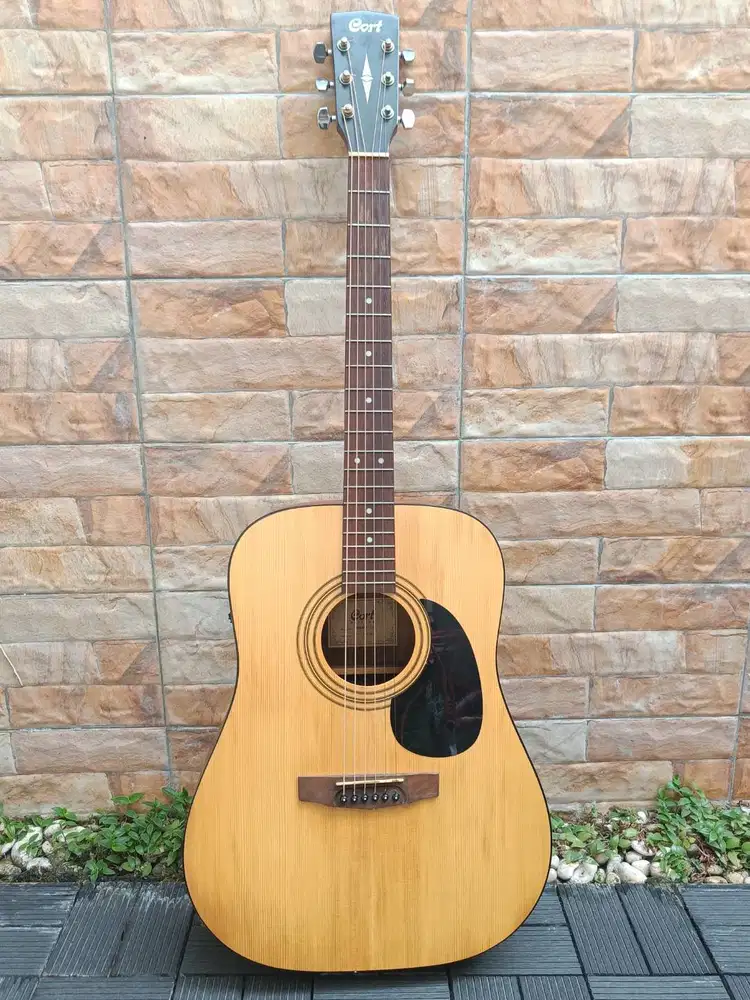 Cort AD810 E OP original gitar elektrik akustik second like new guitar