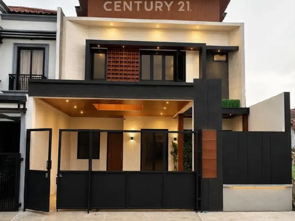 RUMAH MEWAH BARU BANGUN SIAP HUNI 200 METER KE PASAR MODERN BSD!