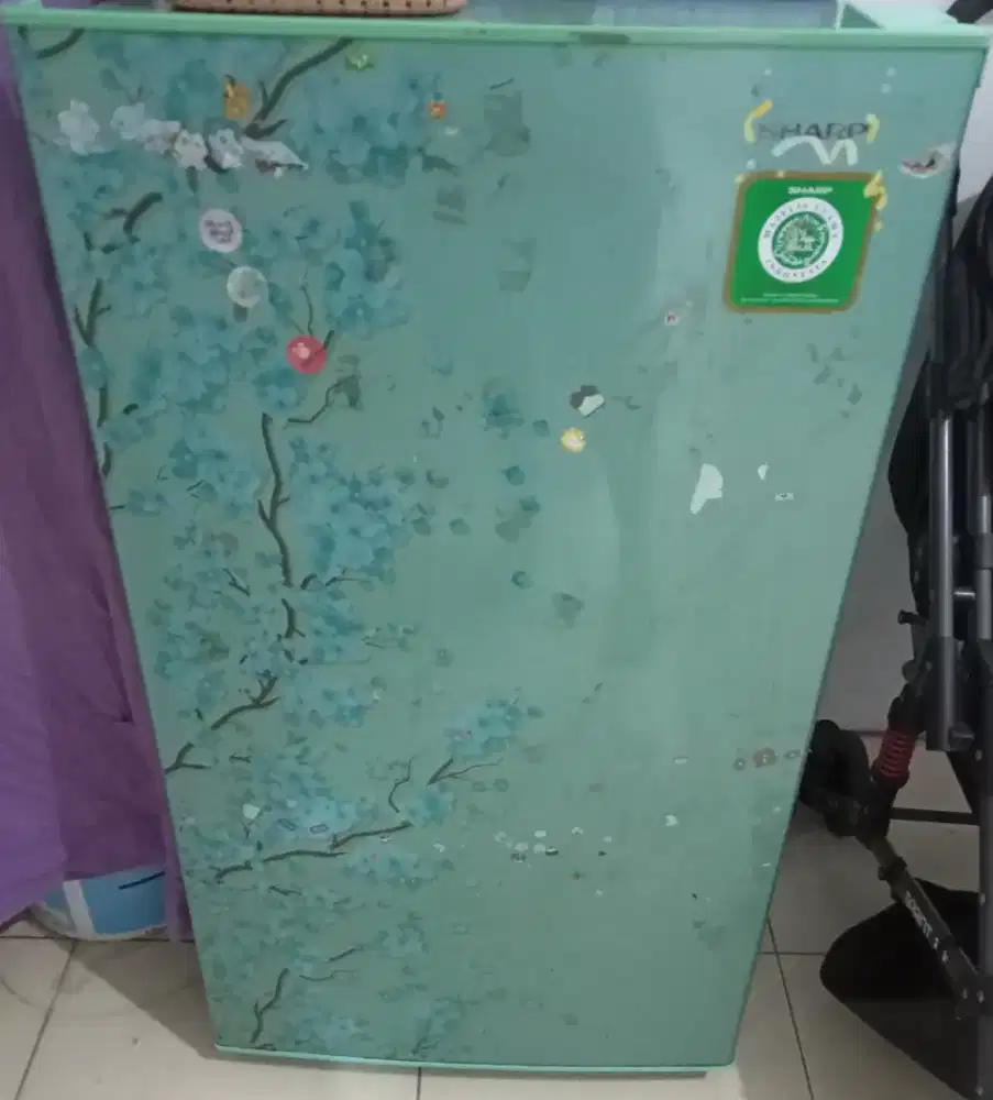 KULKAS 1 PINTU SHARP ( TIDAK PERNAH SERVIS)
