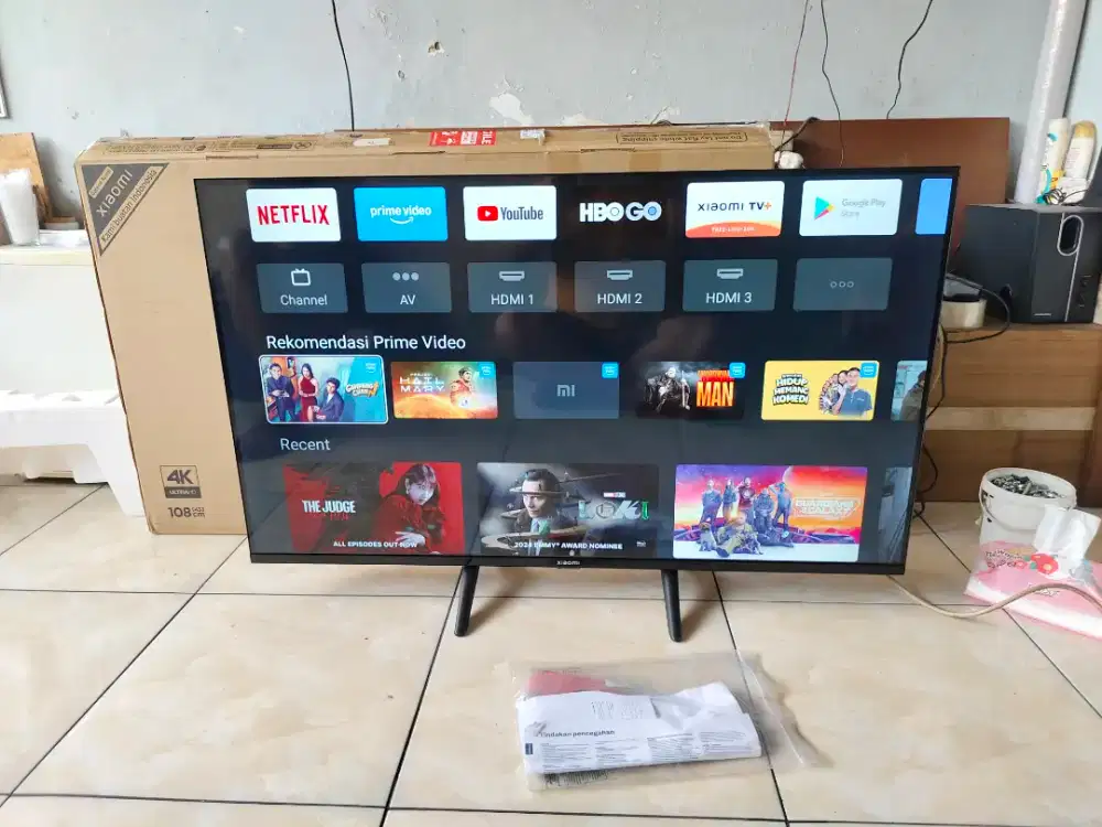 Jual TV led android 43in xiaomi