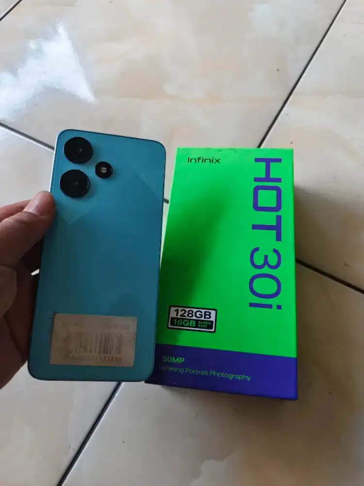 Jual HP infinix hot 30i fulset