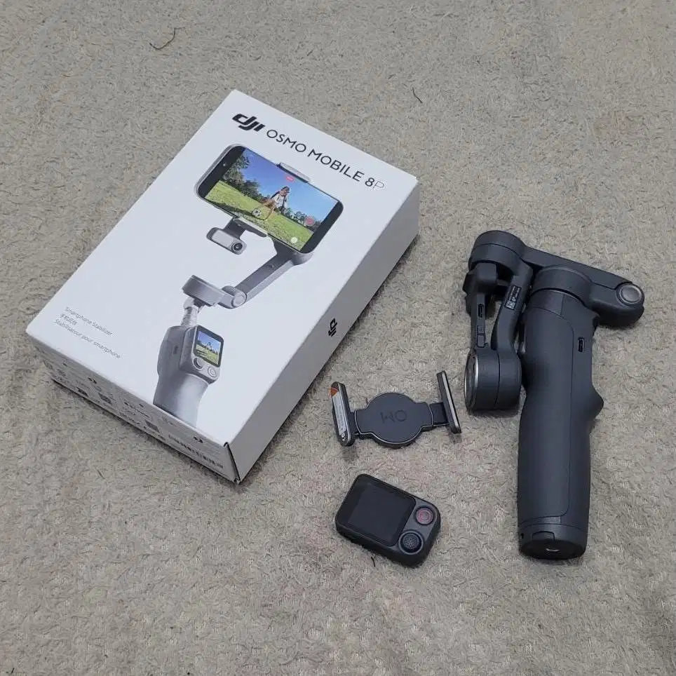 Dji OM Osmo Mobile 8p advanced tracking belum sebulan