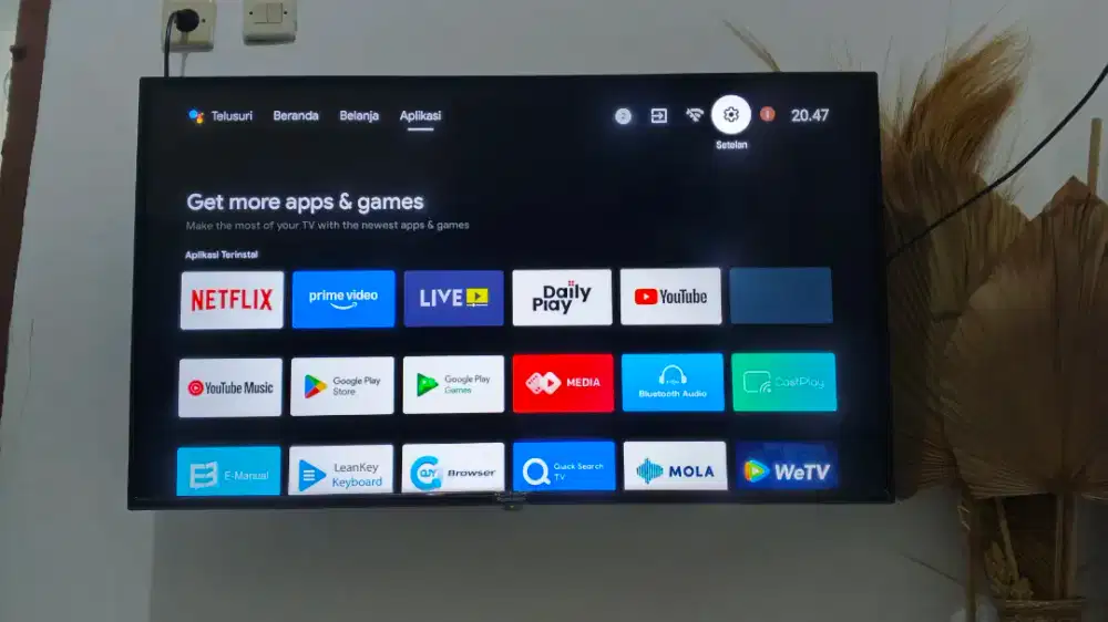 Tv Panasonic 43 inch Android 4k UHD