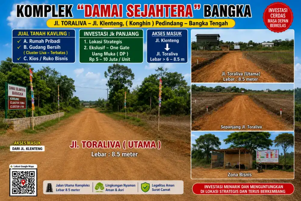 Mau Punya *Tanah Kavling* Murah bakal Mahal nantinya? Ayo Berinvestasi