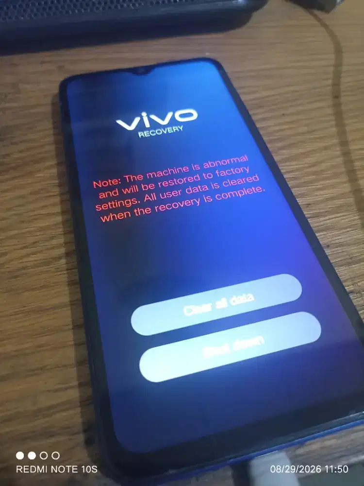 Vivo y19 6/128GB Stuck recovery mode