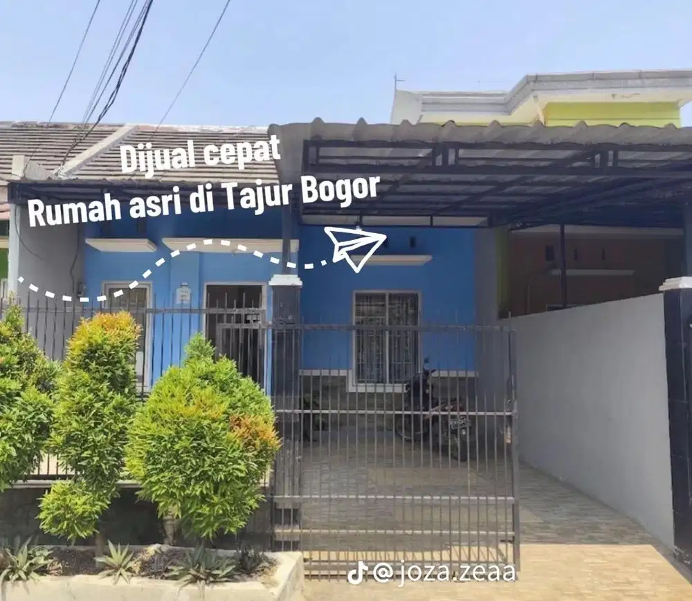Jual cepat rumah di villa tajur bogor timur siap huni - nego!