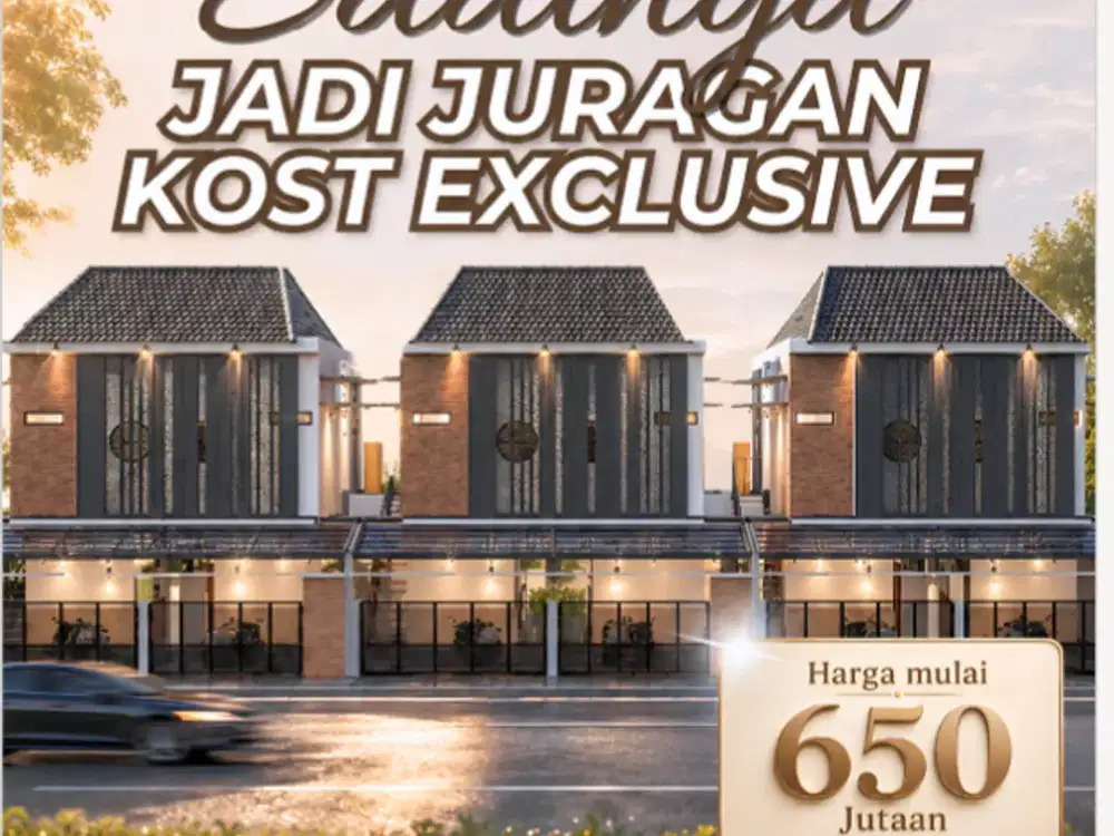 Dijual Rumah Kos Kosan Dekat Kampus UNPAD