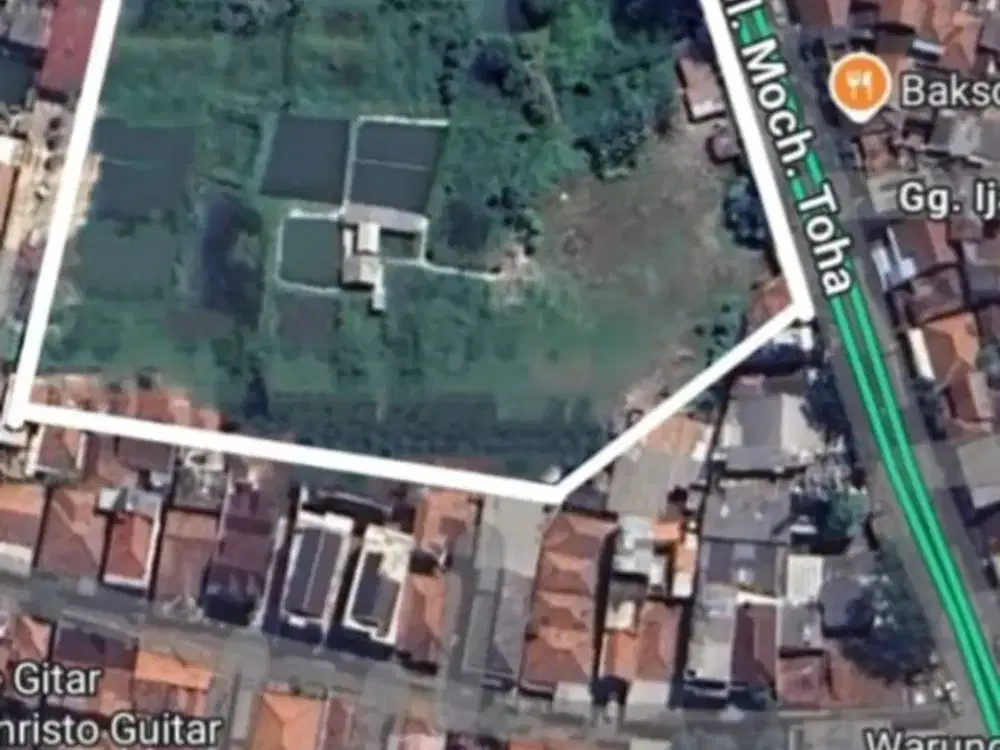 Jual Sewa Tanah Mainroad Moh Toha Bandung