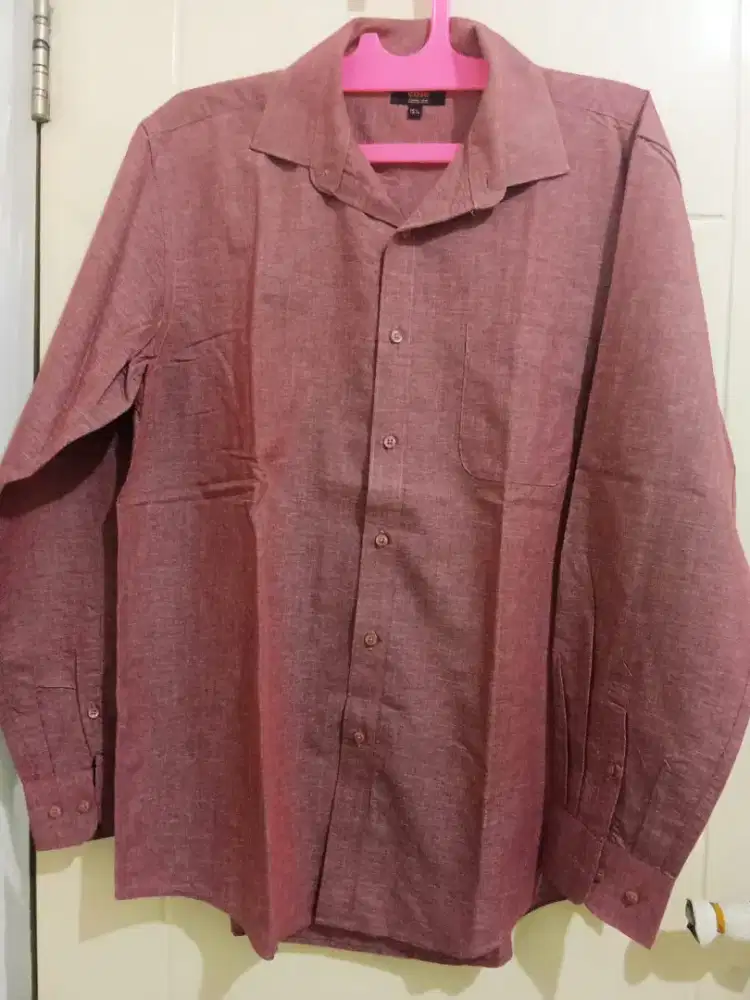 Preloved kemeja pria cole lengan panjang