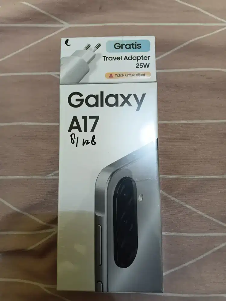 Samsung a17 8/128 grey segel box