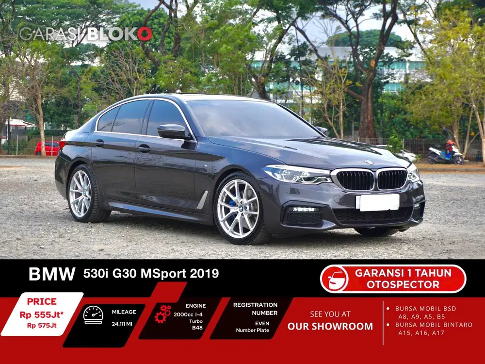 BMW 530i G30 MSport B48 2019 / 2020