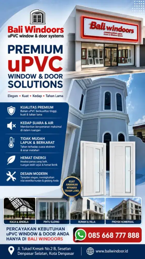 Pintu dan Jendela upvc