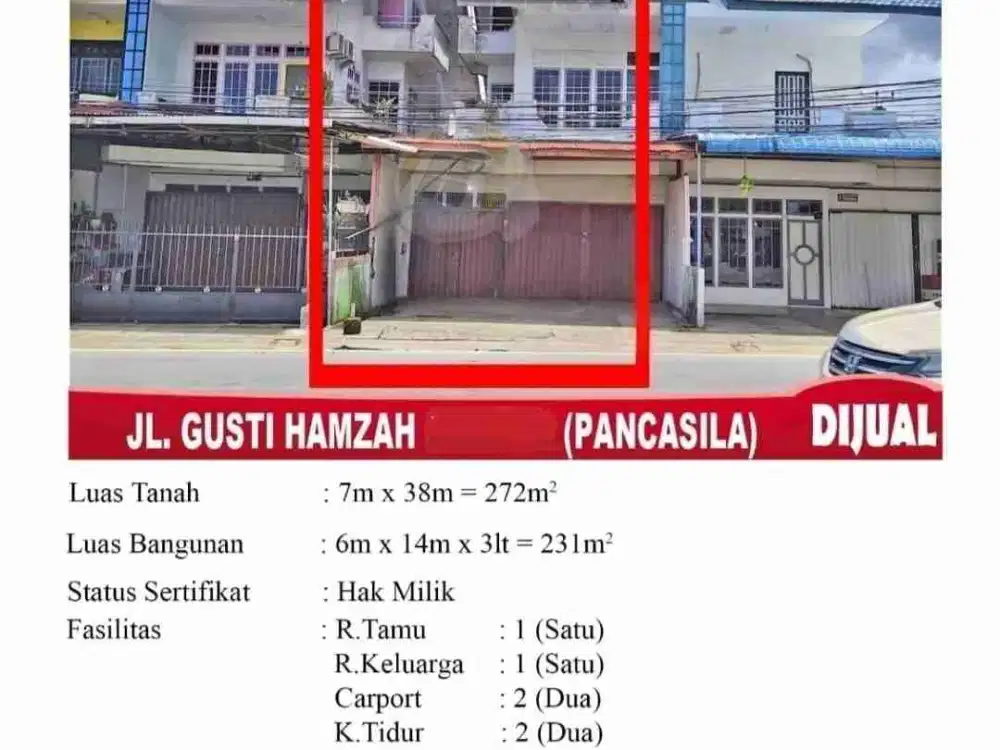 Ruko Gusti Hamzah