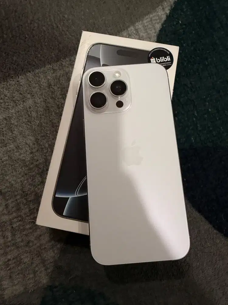 Apple Iphone 16 Pro Max 1TB superlike new 99% Fullsett Ori Resmi Murah