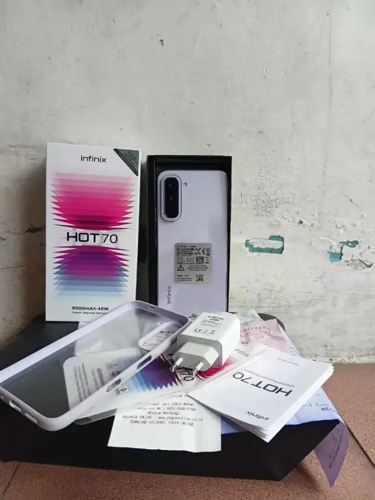 Infinix hot 70 likenw fullset original