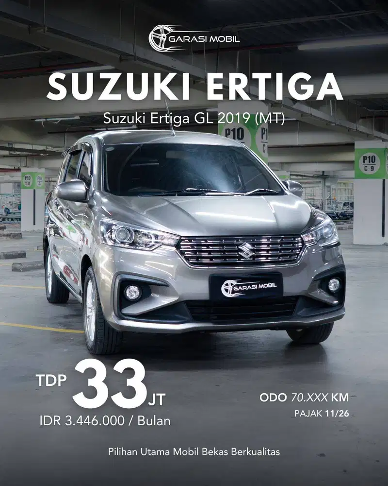 Suzuki Ertiga GL 2019 (MT)
