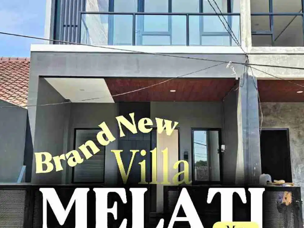 dijual rumah baru siap huni di villa melati mas
