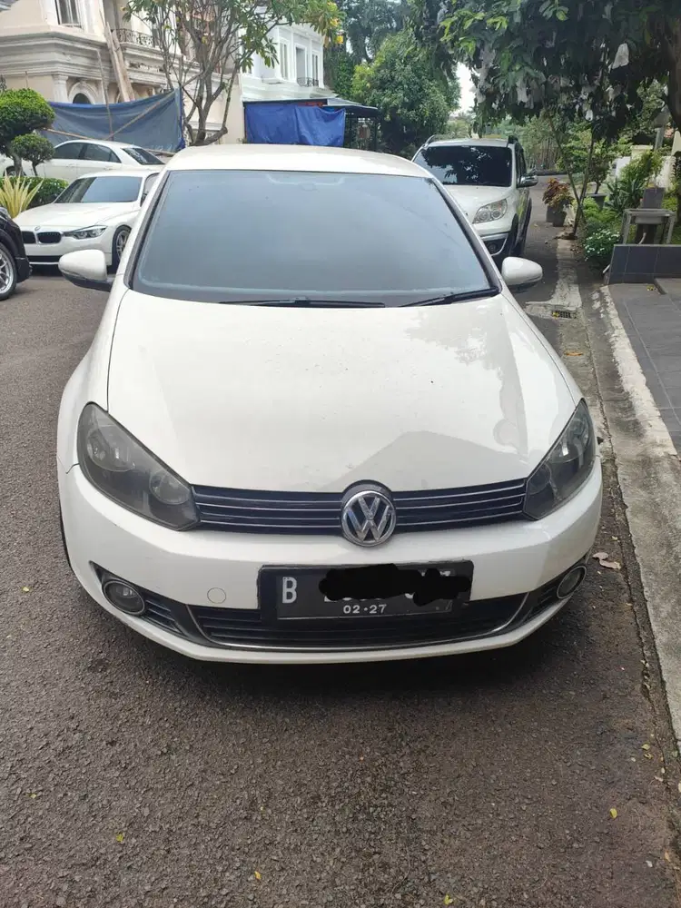 VW VOLKSWAGEN GOLF MK6 CBU GERMANY - WHITE 2012
