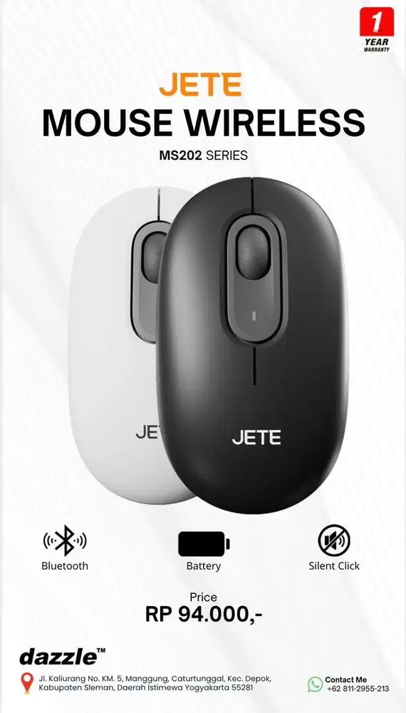 Jete MS202 Wireless