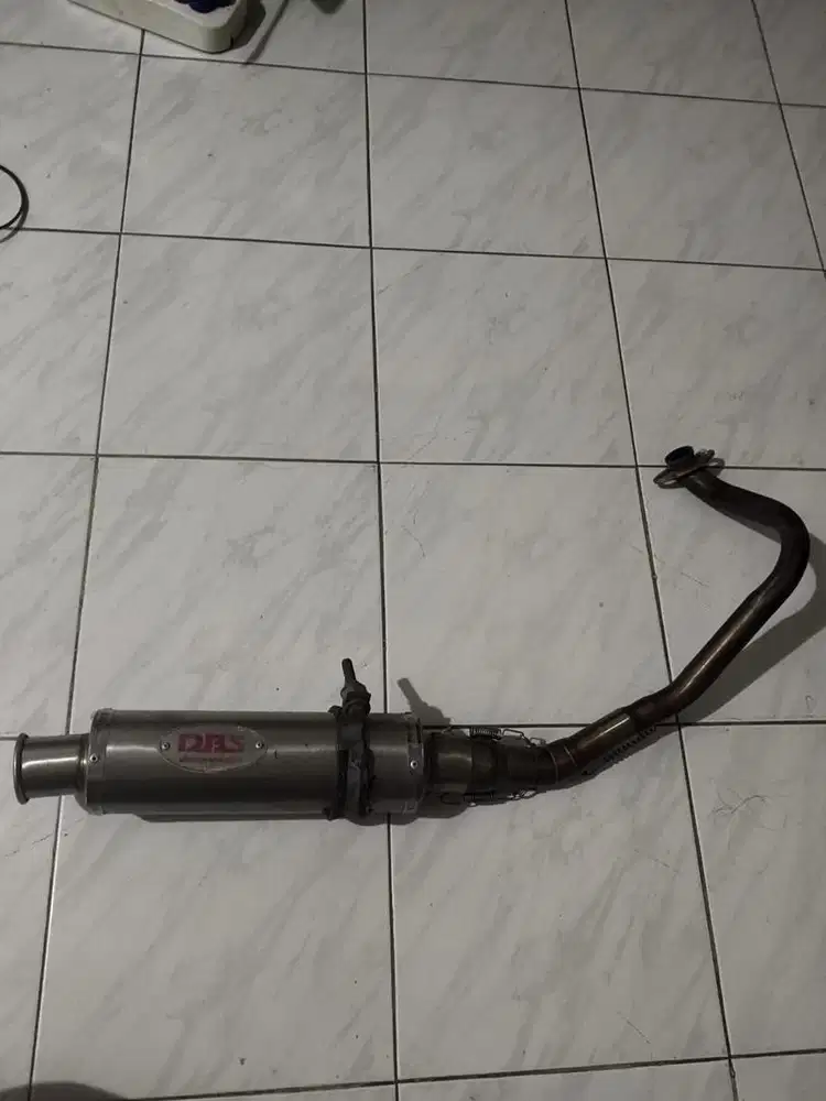 Knalpot DBS fullset dengan leheran