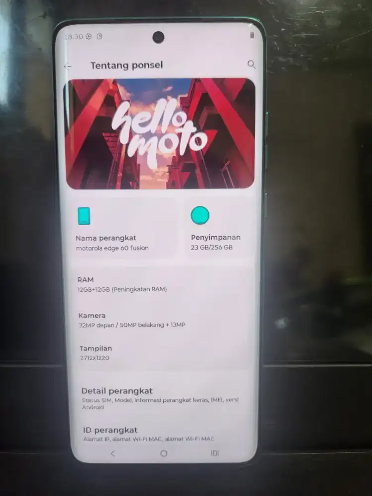 Motorola edge 60 fusion 12+12/256 + charger