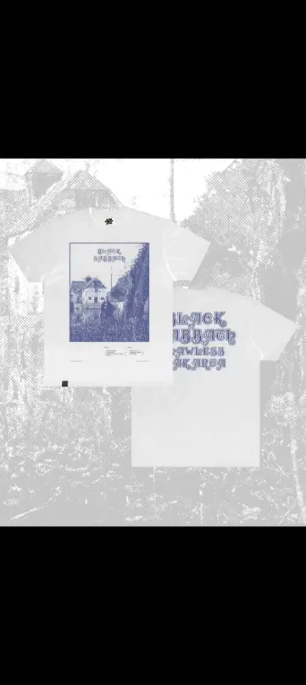 T-shirt Black Sabbath x Lawless Jakarta - First Album Cover