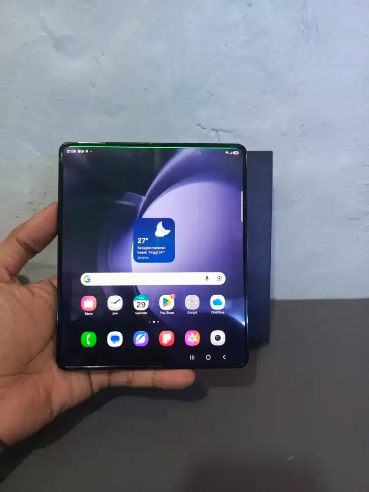 SAMSUNG Z FOLD 5 5G RAM 12/256GB ORIGINAL SEIN MULUS NORMAL FULLSHET