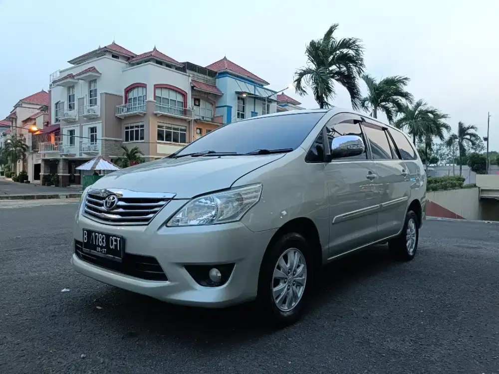 Toyota Kijang Innova 2.0 G AT 2012 Silver Met
