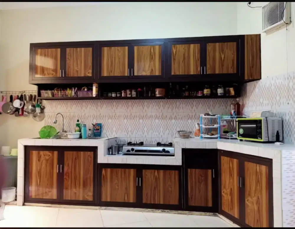 Kitchen set minimalis aluminium
