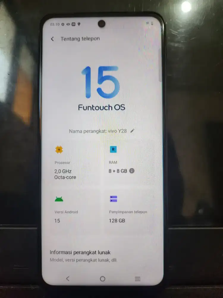 Vivo Y28 8+8/128 + charger